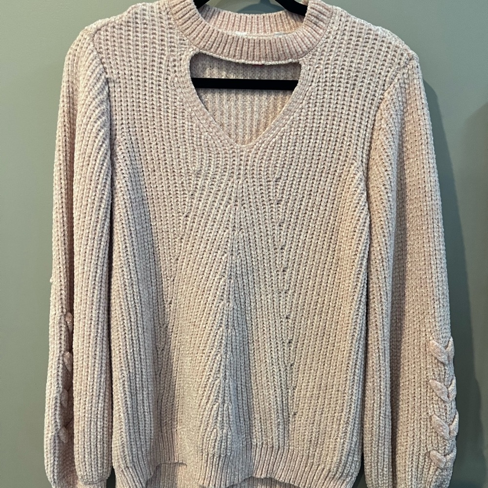 Baby pink sweater